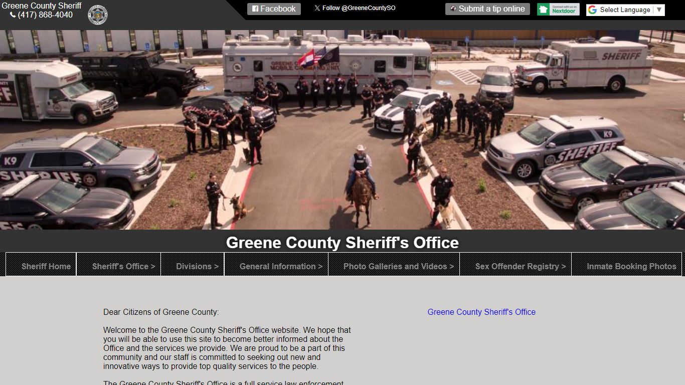 Sheriff - Greene County, Missouri